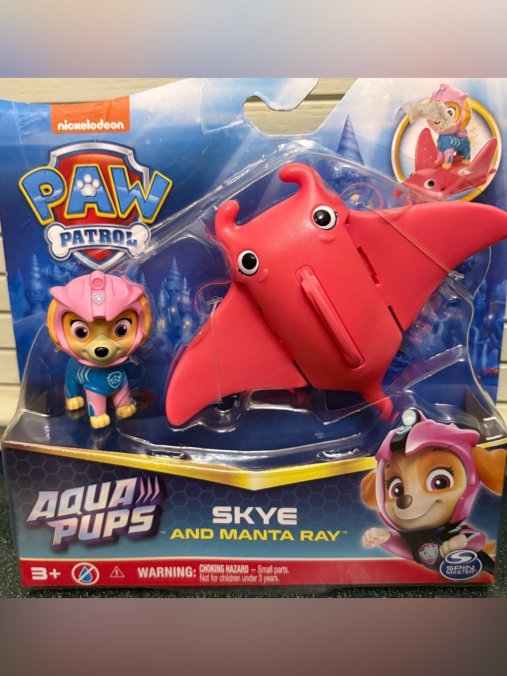 Paw Patrol Aqua Pups Skye and Manta Ray